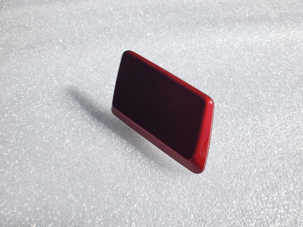 2004-2009 Cadillac SRX Bumper Headlight Washer Plug Cover LH LEFT Claret Red 1L8