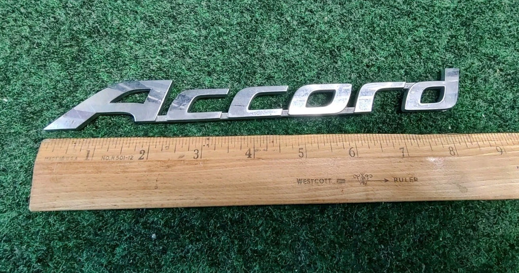 HONDA ACCORD REAR EMBLEM LOGO BADGE SYMBOL CHROME Nameplate LETTERS 8L4