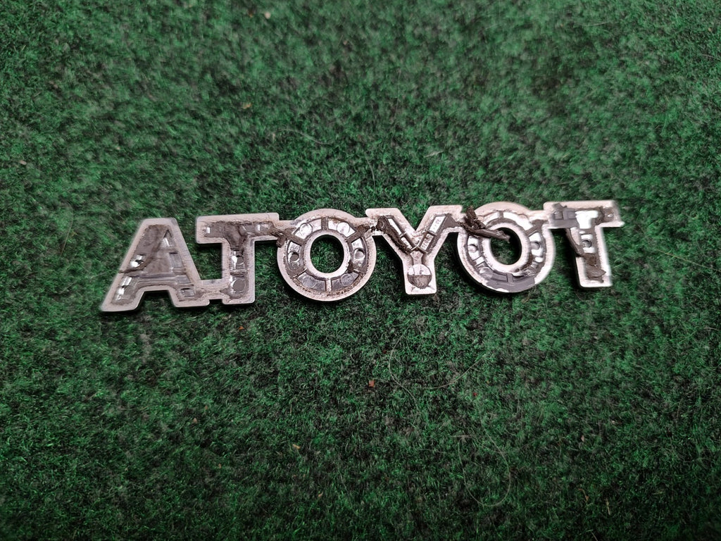 2003-2008 Toyota Matrix Liftgate Emblem Logo OEM 75441-02070 Trunk Rear 1S2