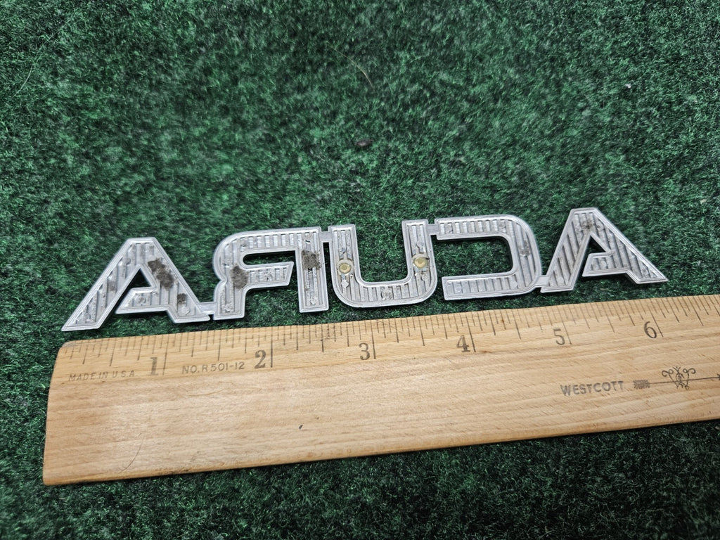 ACURA INTEGRA REAR  TRUNK LID EMBLEM LOGO BADGE NAME PLATE  OEM GL1