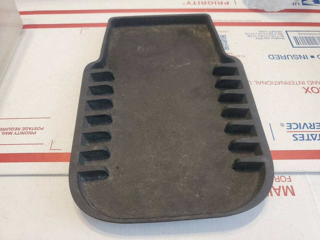 05-16 RANGE ROVER SPORT CENTER CONSOLE STORAGE BOX TRAY RUBBER MAT TRIM OEM 4L8