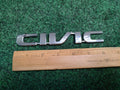 01 02 03 04 05 HONDA CIVIC COUPE SEDAN REAR LID EMBLEM LOGO BADGE SIGN OEM 1S6