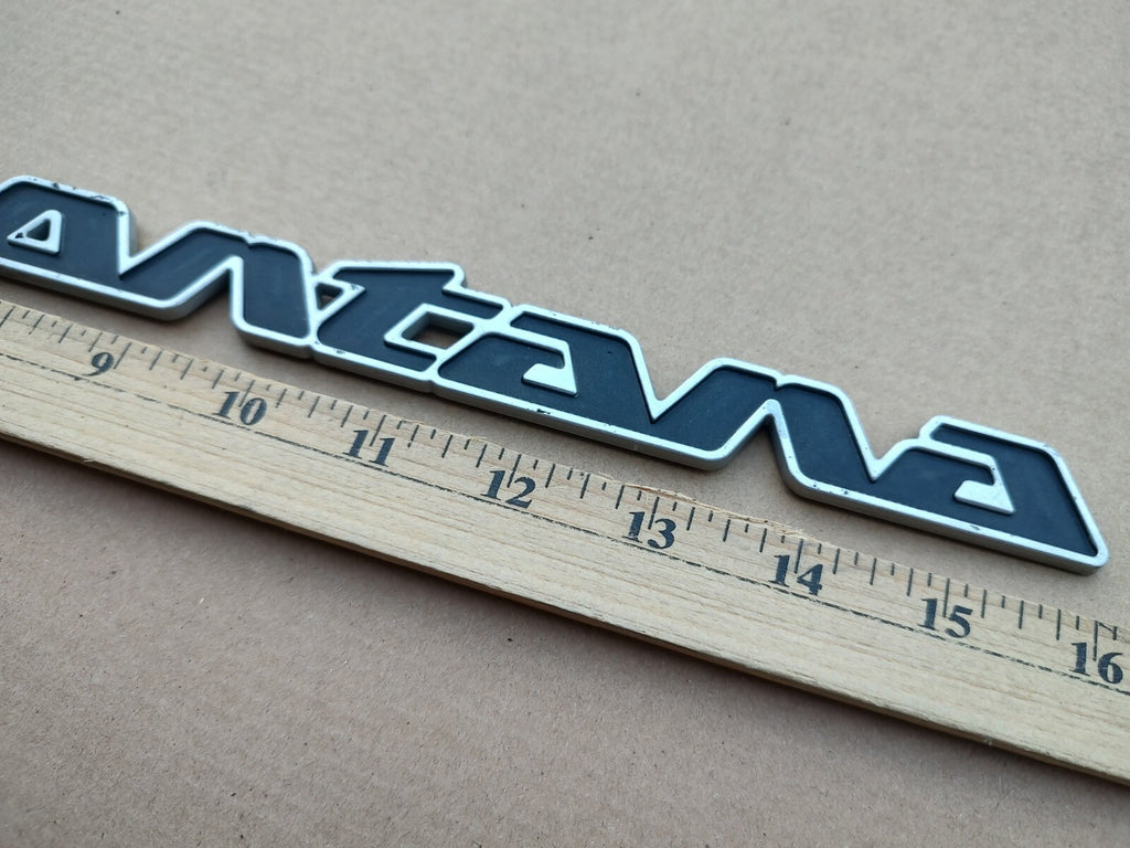 Pontiac 1999-2005 Montana Front Door Side Emblem badge Logo Name 10413185 MT1