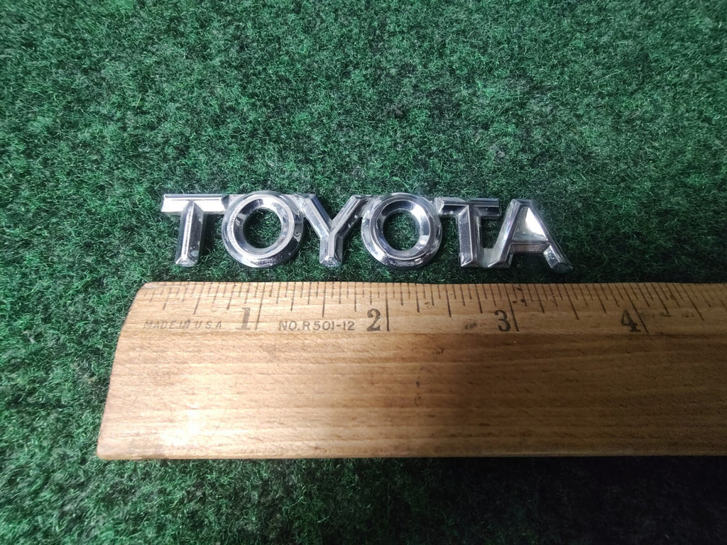 Toyota Corolla Camry Rear Trunk Script Emblem Badge Nameplate OEM 8L3