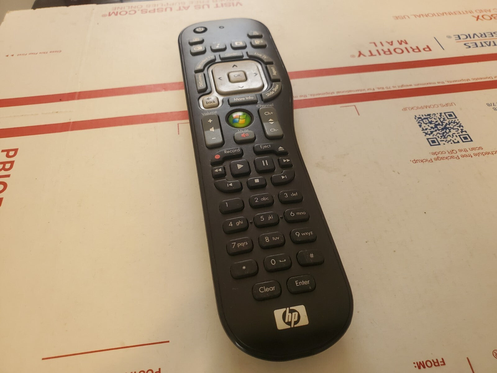 HP 5070-2583 TSGH-IR01 Remote Control With Wireless Receiver 3L9