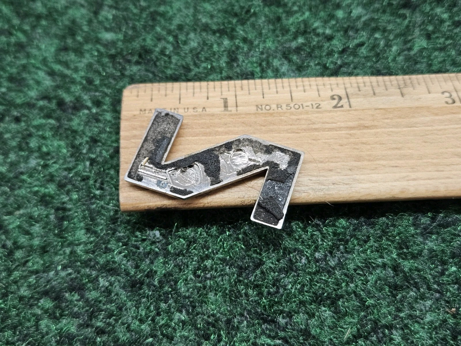 OEM "N" 3D Chrome Individual Letter Lettering Emblem Badge Logo Nameplate N 7S9