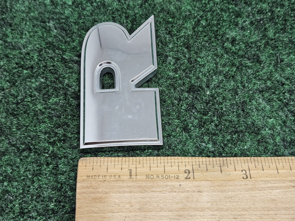 OEM "R" Chrome Dodge Individual Letter Lettering Emblem Badge Logo Nameplate 7S8