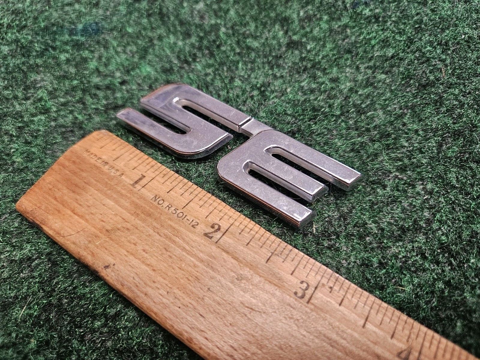 1999-2003 FORD WINDSTAR SE REAR CHROME EMBLEM LOGO BADGE SYMBOL SIGN OEM 5M7