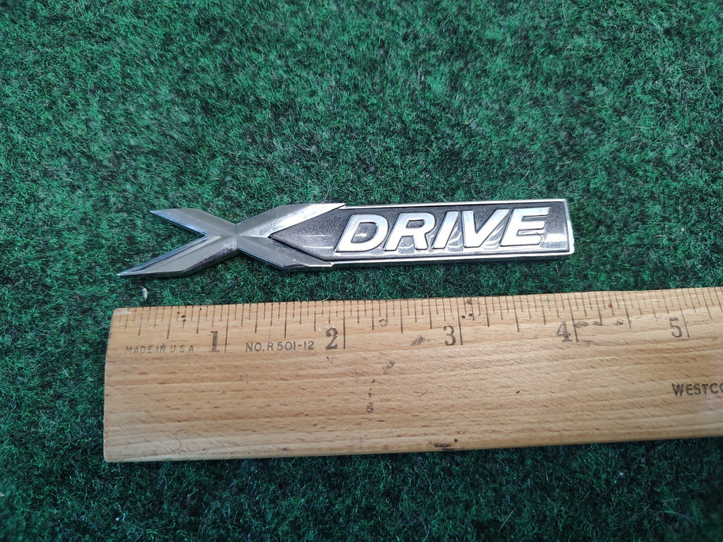BMW XDrive X Drive Front Fender Emblem Badge Logo Nameplate Name Insignia 2S8
