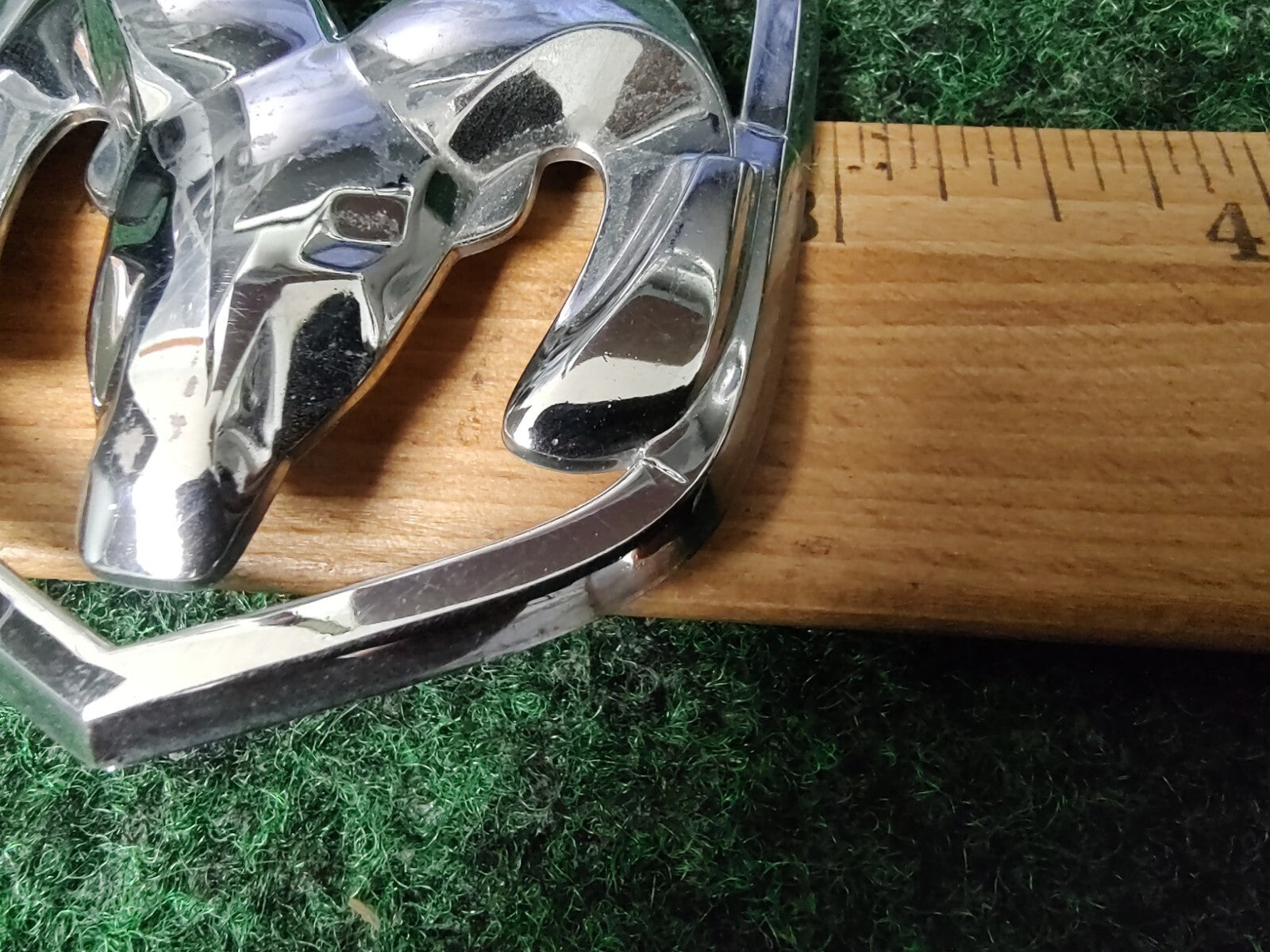 Dodge Front Grille Emblem Logo Badge Name Plate OEM See Measurements 7S2