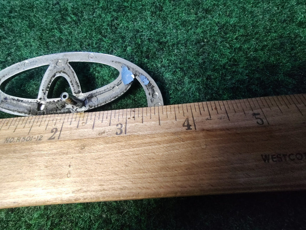 Toyota Chrome Emblem Logo Symbol Unknown Model ~3.6" L8098 8L2