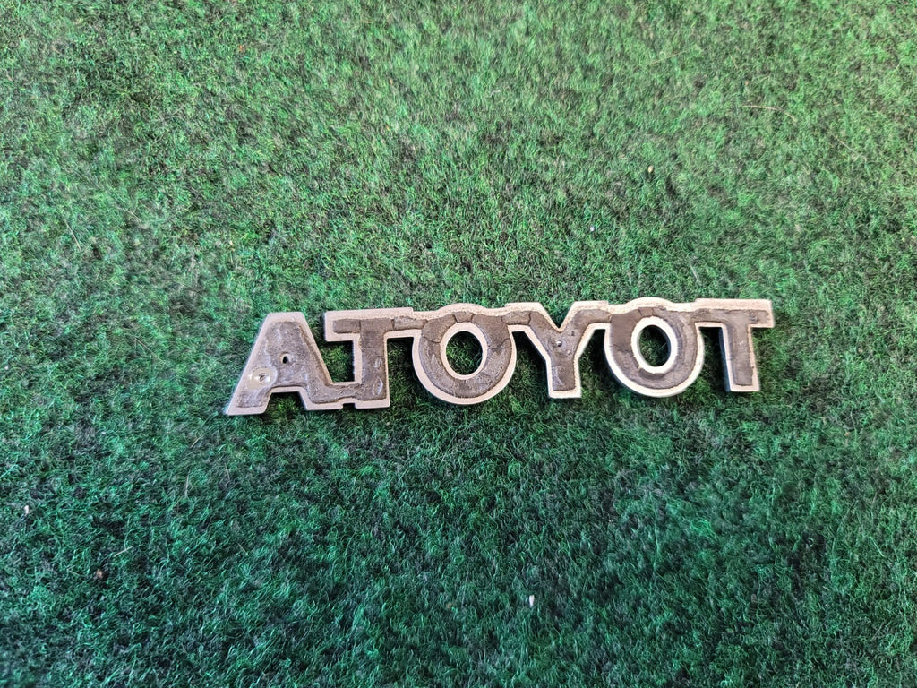 2004 - 2009 TOYOTA PRIUS REAR GATE CHROME EMBLEM LOGO BADGE OEM 1M6