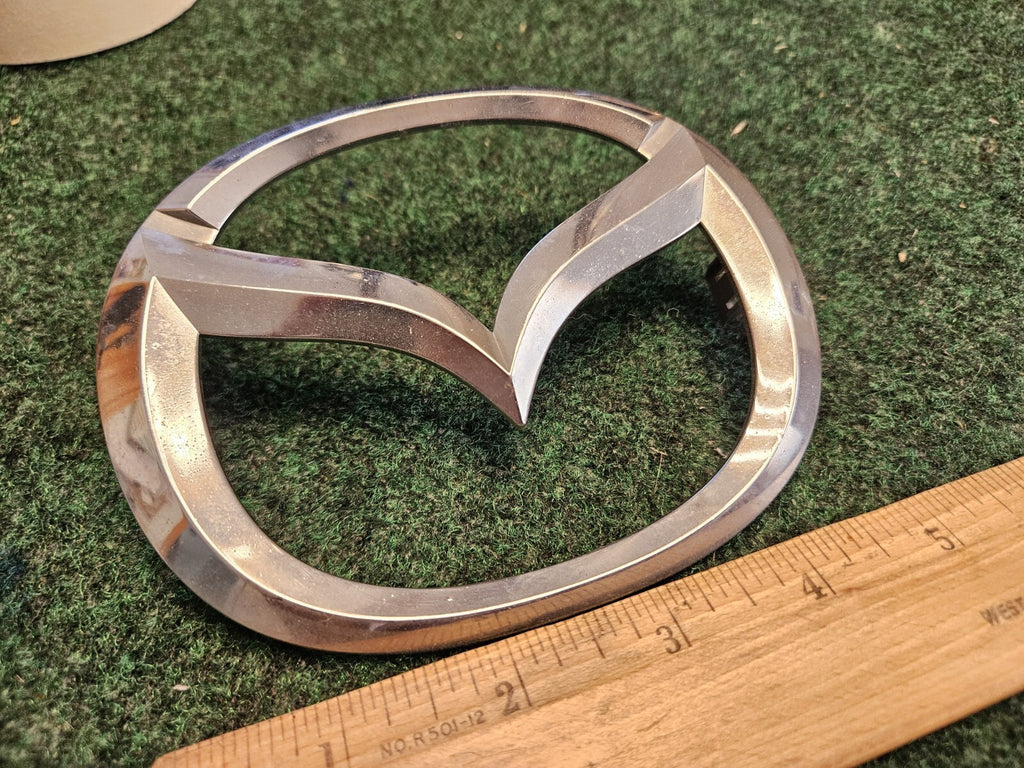 2001-2006 Mazda Tribute Front Grille Emblem Logo Badge Chrome 5'' YL848C020A 5M4