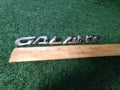 04 05 06 MITSUBISHI GALANT REAR CHROME EMBLEM BADGE SYMBOL LOGO USED OEM 3S5