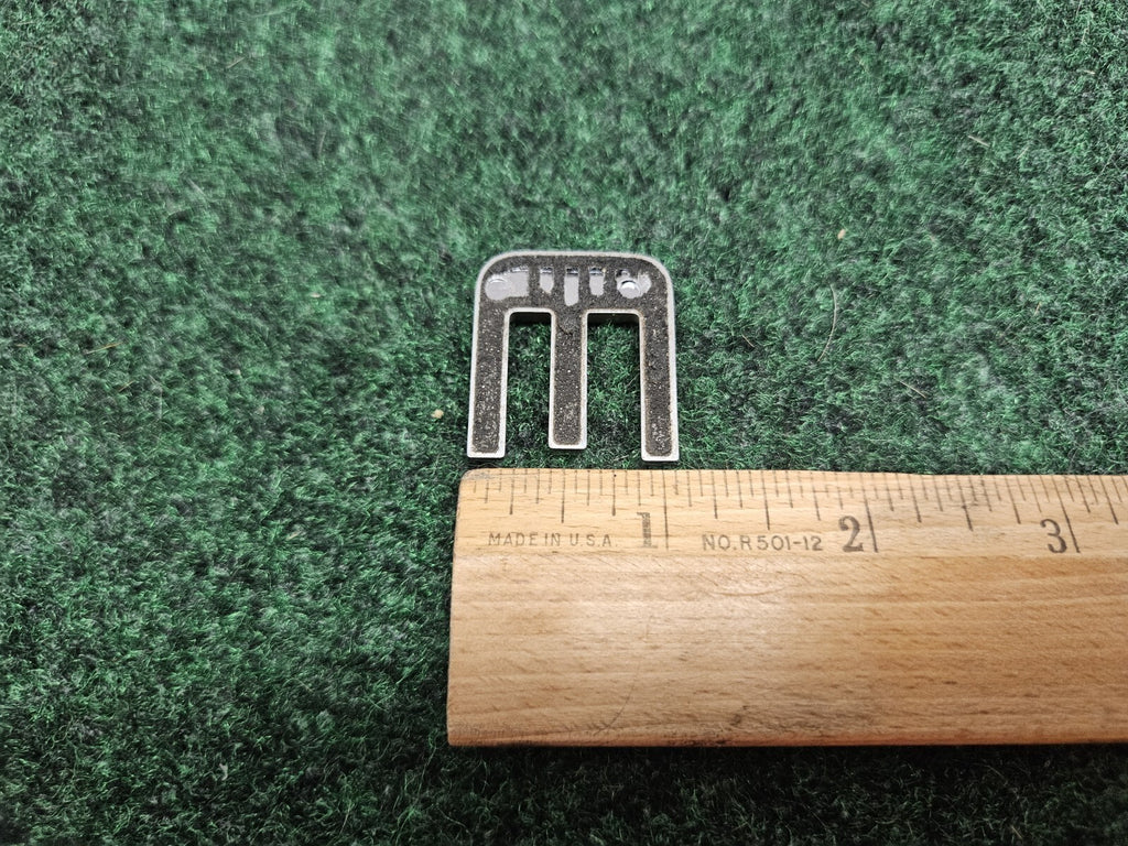 OEM "E" Chrome Individual Letter E Lettering Emblem Badge Logo Sign Name 7S7