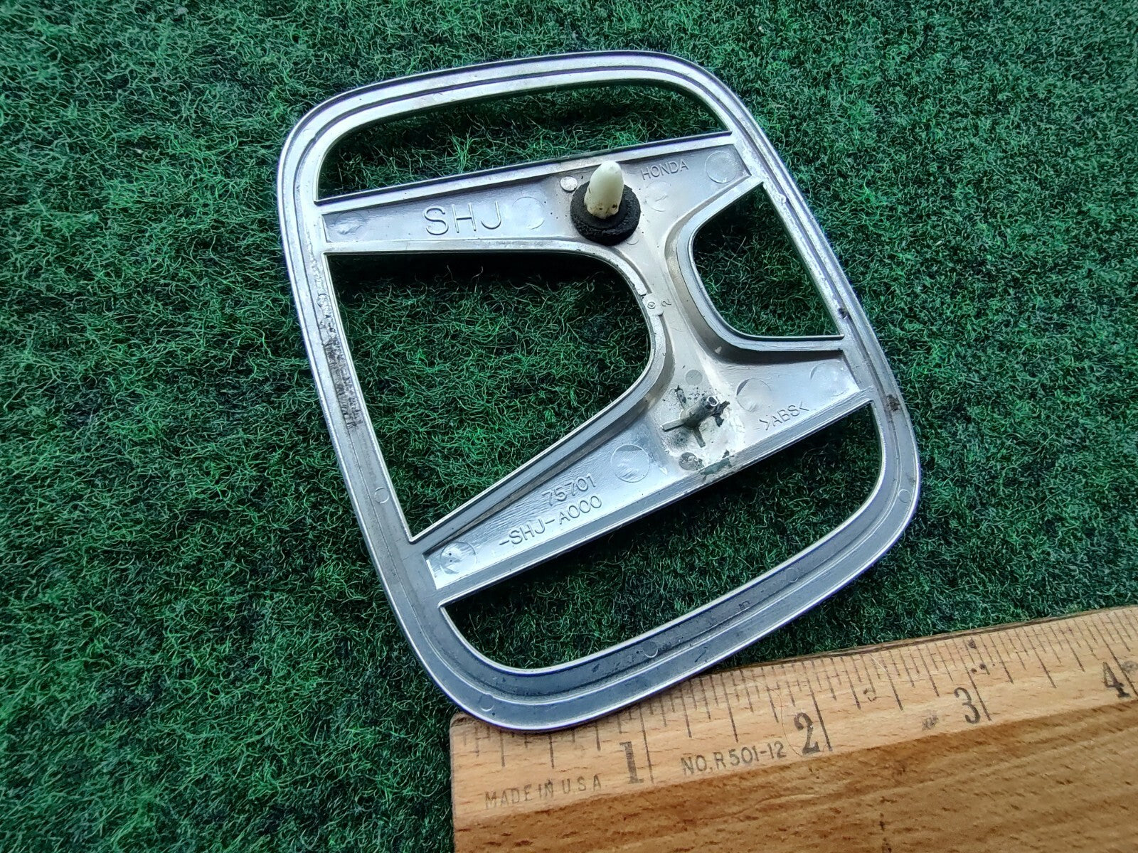 2005-2010 Honda Odyssey Emblem Badge Trunk Gate Rear Chrome 75701 SHJ A000 5S3