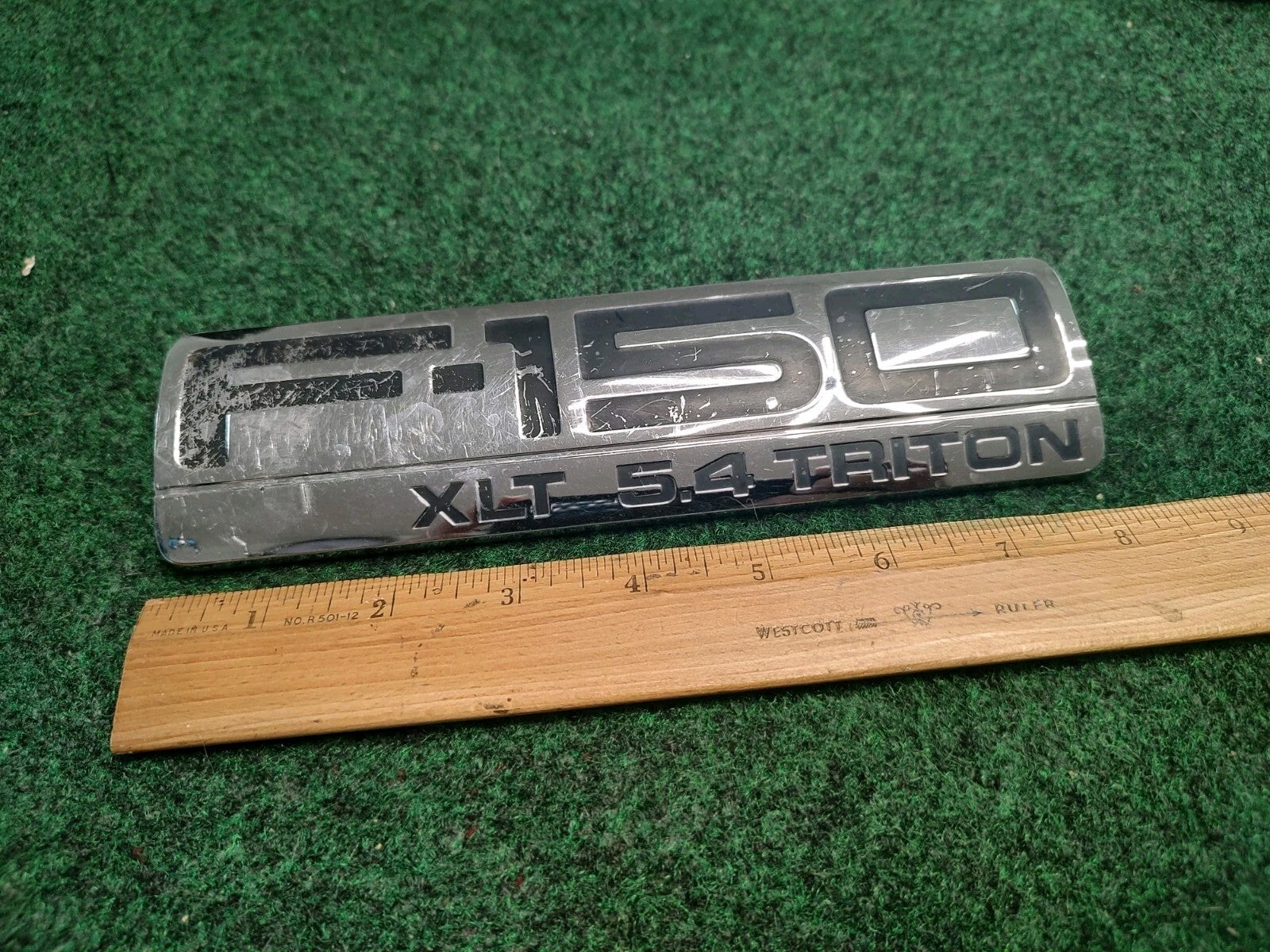 2004-2008 Ford F-150 XLT 5.4 Triton Side Fender Nameplate Emblem 5L34-16B114 1S3