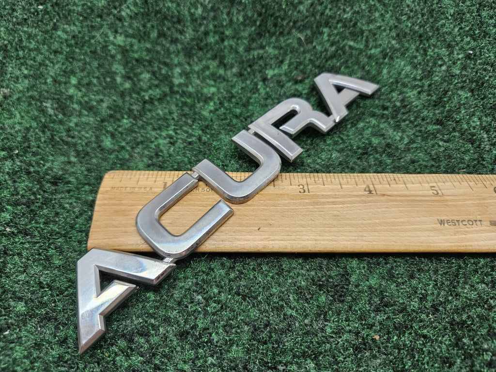 ACURA INTEGRA REAR  TRUNK LID EMBLEM LOGO BADGE NAME PLATE  OEM GL1