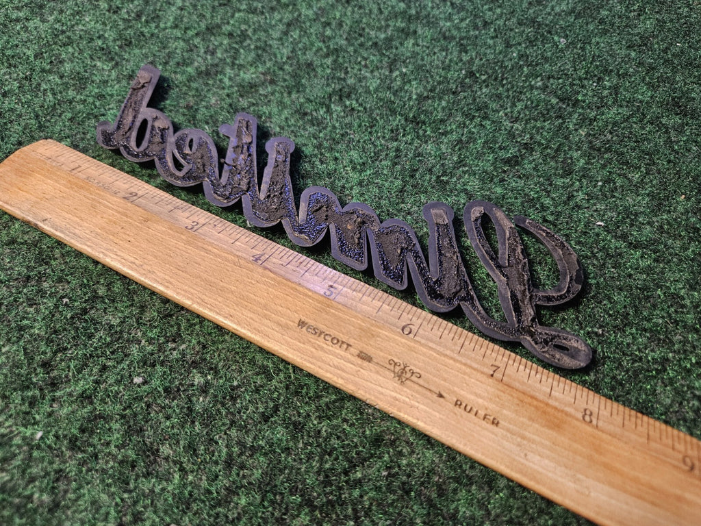 Vintage "LIMITED" Emblem Badge Nameplate Name Plate Badge Logo 5M2