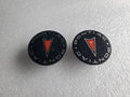 (2) OEM ORIGINAL 2003-2008 PONTIAC VIBE CENTER CAPS P/N 9593169 / 9594156 VNT