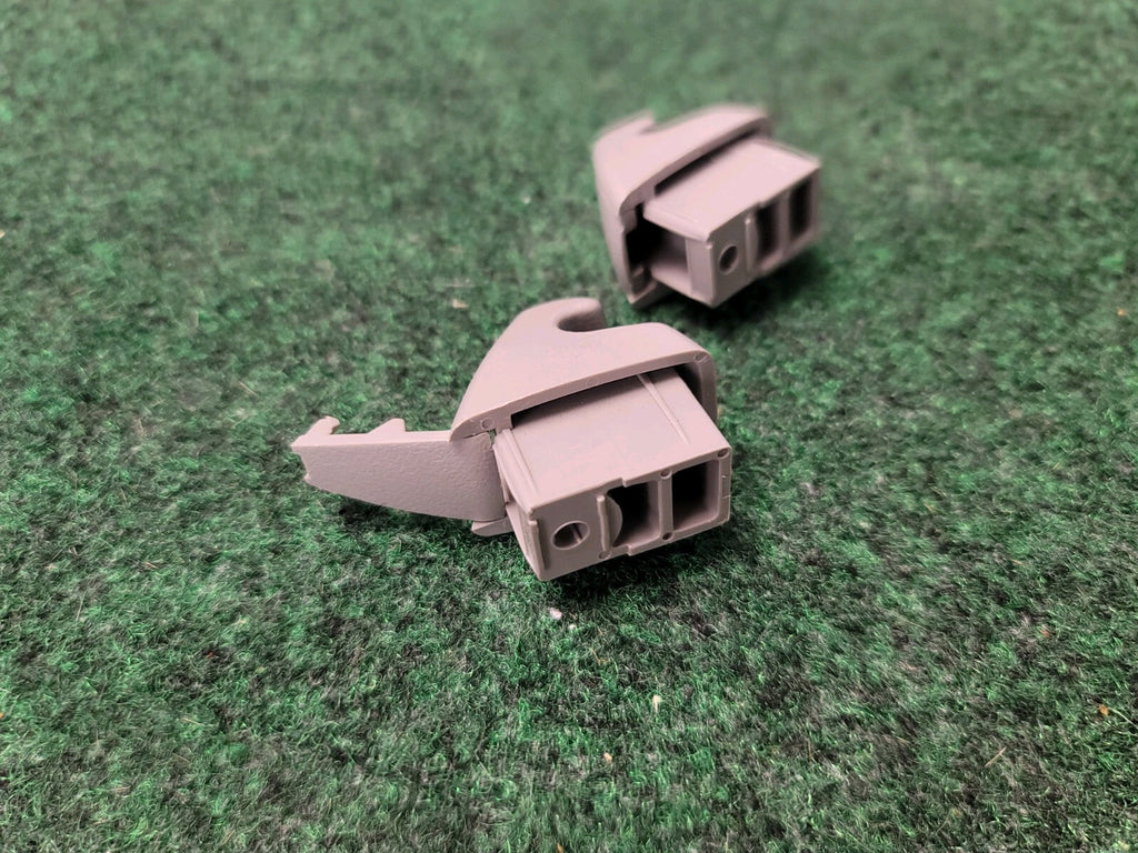(Set Of 2) GM  Interior Roof Sunvisor Support Clip Part# 13293394 OEM