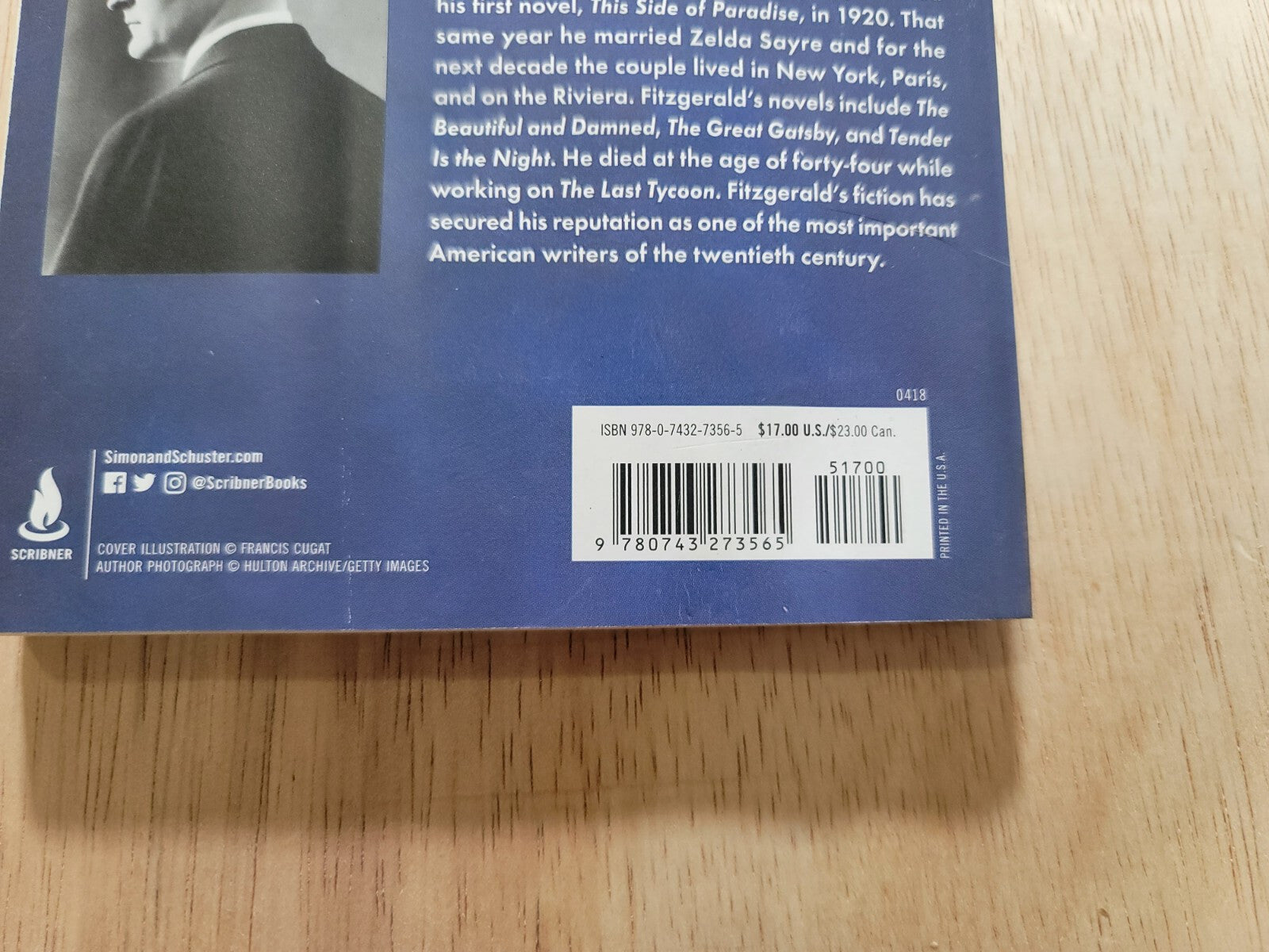 2 Of The Same Book The Great Gatsby by Fitzgerald, F. Scott B12