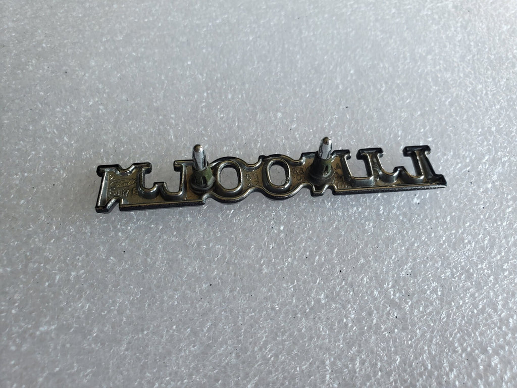 Lincoln OEM Chrome Black Metal 3 3/8" Emblem Badge Logo Name E1WE-5442550-AB VNT