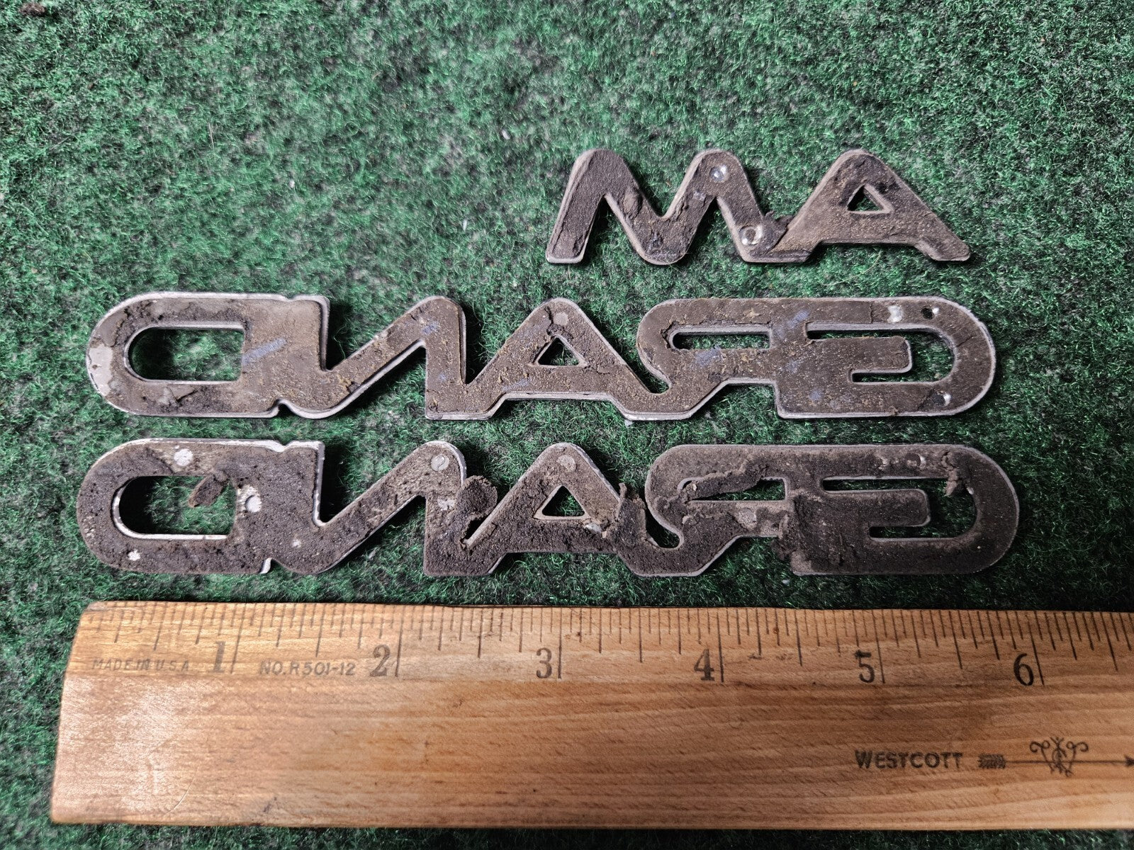 1997 1998 1999 2003 Pontiac Grand AM Door Name Plate  NAMEPLATE OEM 5M1