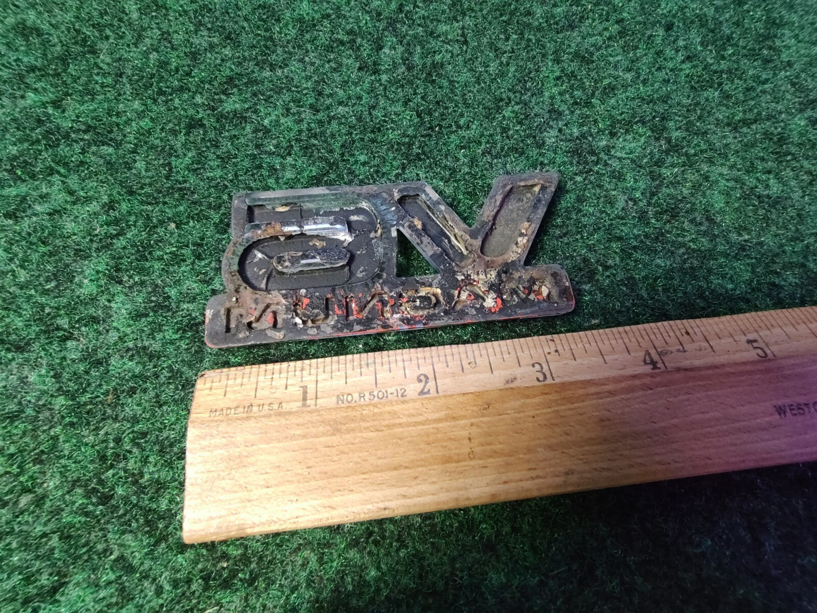 Dodge V6 Magnum Badge Emblem Name Plate Logo OEM 6S4