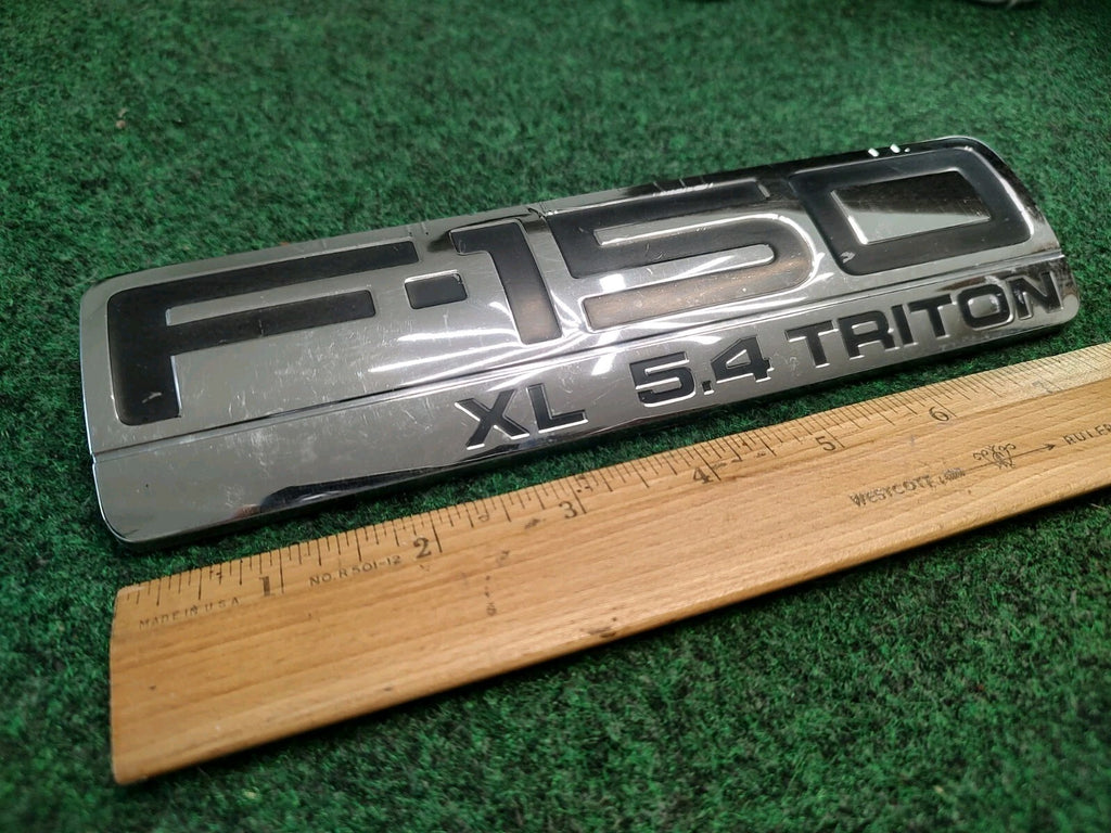 2004-2008 Ford F-150 XL 5.4 Triton Side Fender Nameplate Emblem 5L34-16B114 2S2