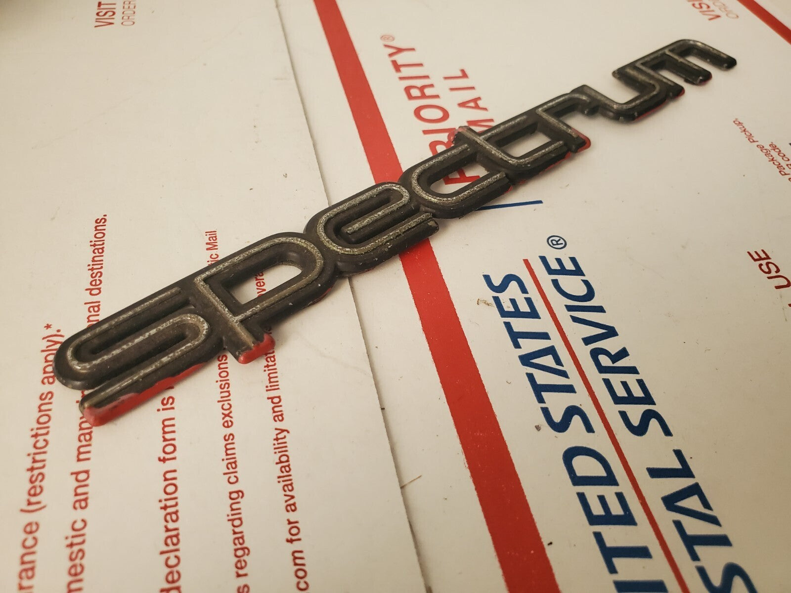 Chevy 1984-1988 Spectrum Door Side Emblem Badge Logo Nameplate Name Plate 5L4