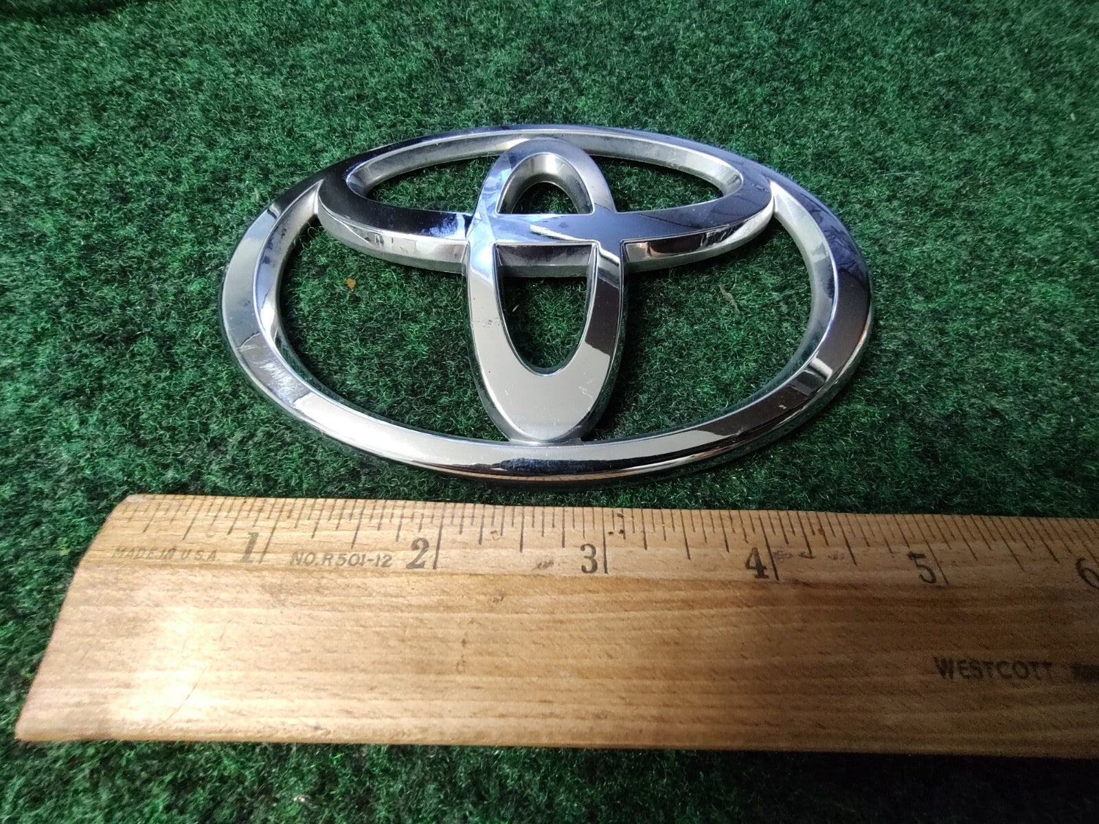2004-2008 TOYOTA SOLARA TRUNK LID EMBLEM Name Plate Badge  75441AA060 4S4