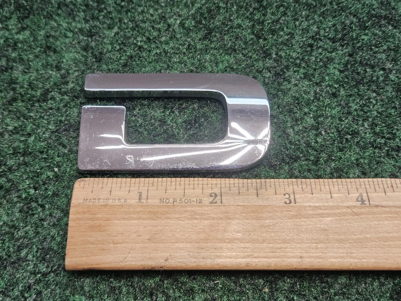 2002 - 2004 Dodge Ram 1500 LETTER D Tailgate Emblem OEM 55077300AA 7S6
