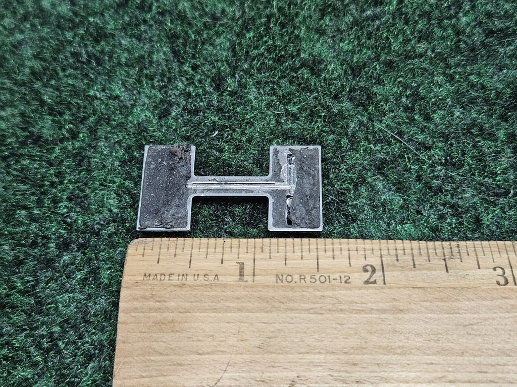 OEM "H" Chrome Individual Letter Lettering Emblem 3D Badge Logo Nameplate 7S7