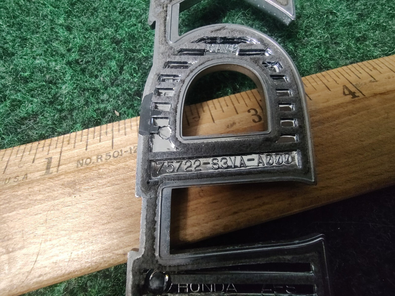 OEM 2001 2002 2003 2004 2005 2006 Acura MDX Rear Trunk Emblem 75722-S3VA-A 8L3