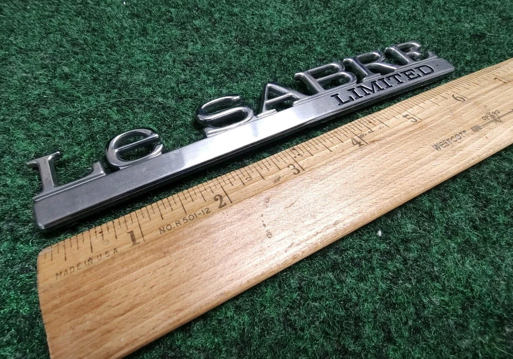 97 98 99 BUICK LESABRE LIMITED REAR LID SIDE EMBLEM LOGO BADGE SYMBOL OEM 5S5