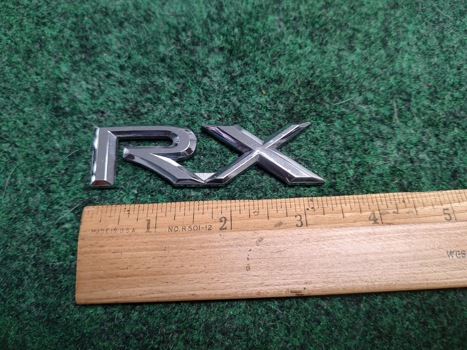 Lexus OEM RX Rear Emblem Badge Logo Nameplate Name Plate Insignia 3S6