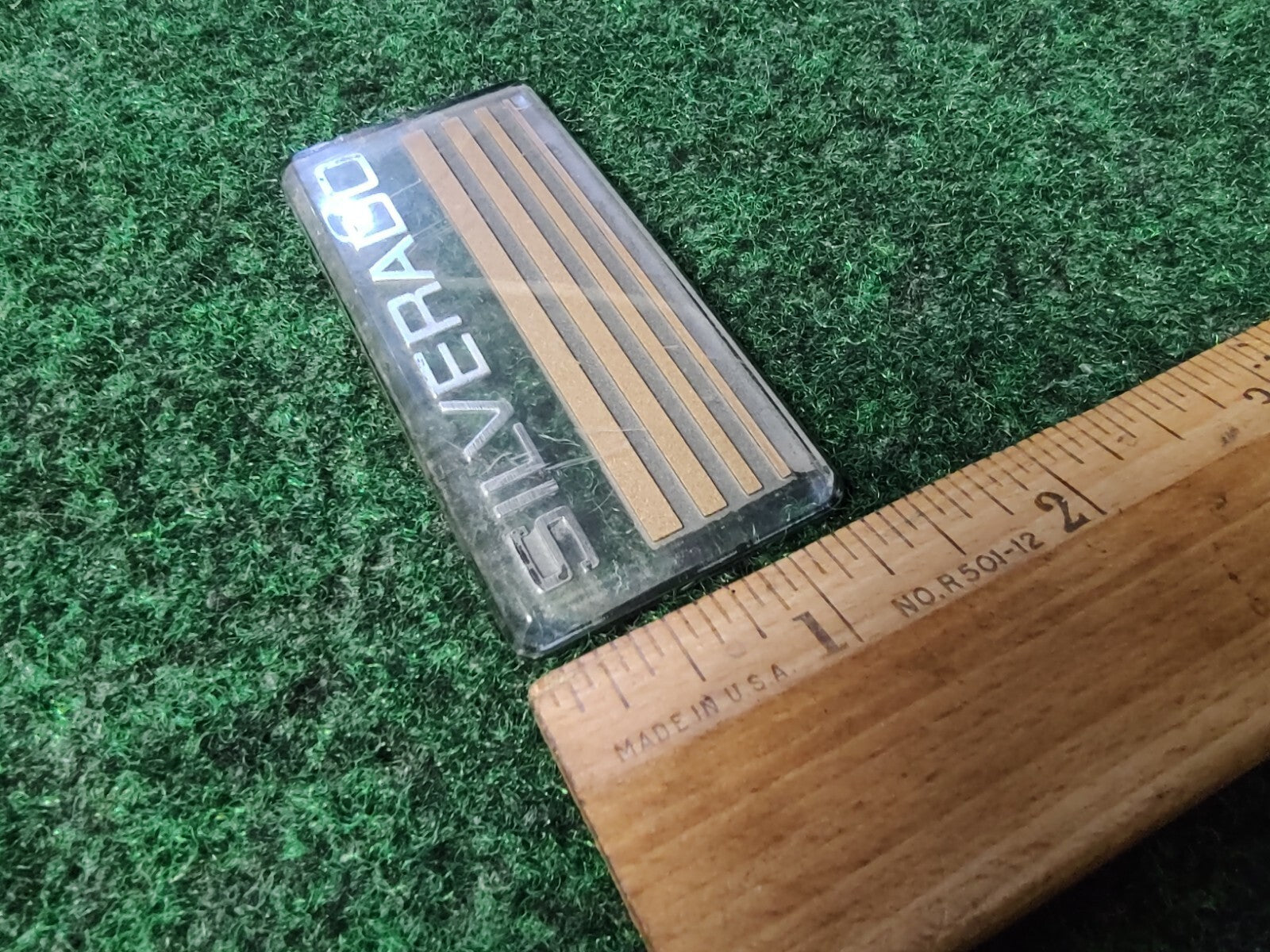 1990s SILVERADO Plastic Roof Panel Emblem OEM NAME PLATE 3S1