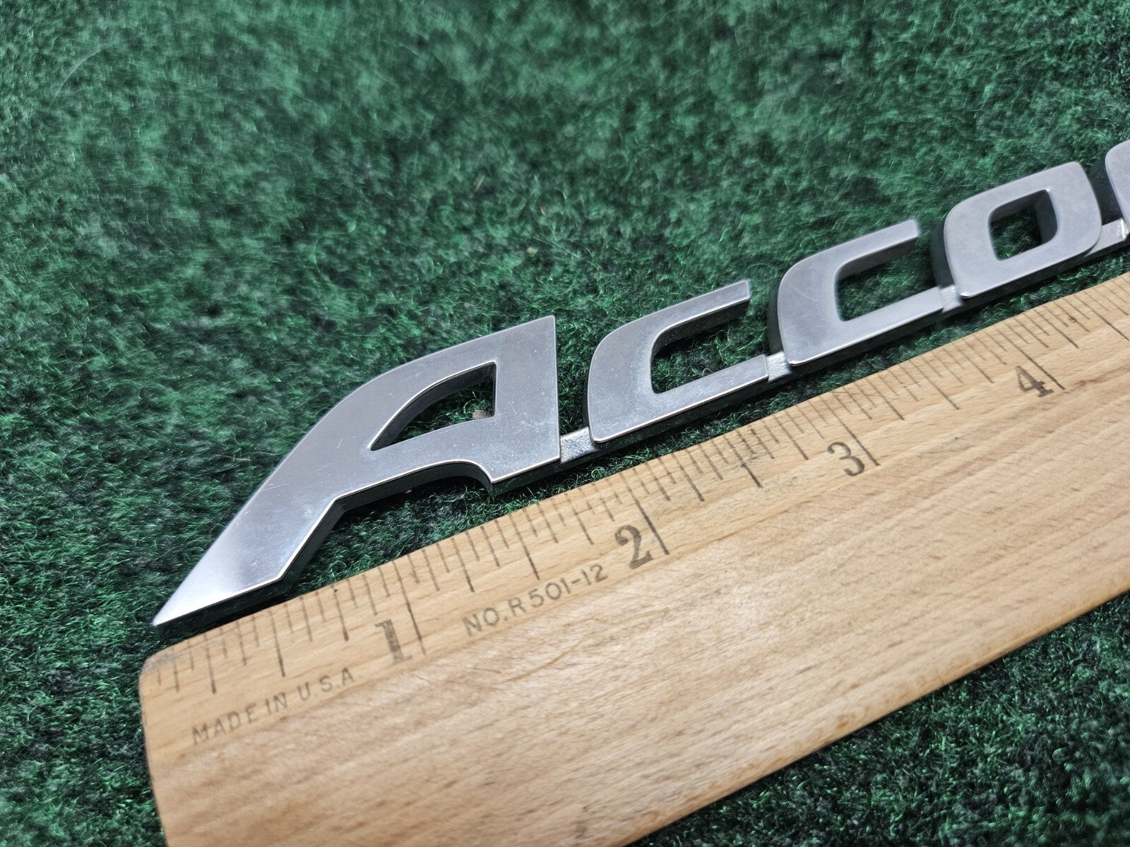 HONDA ACCORD REAR EMBLEM LOGO BADGE SYMBOL CHROME Nameplate LETTERS GL1