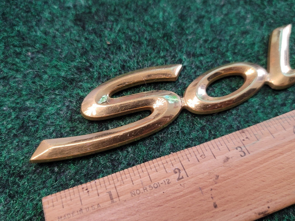 1999-2003 Toyota Solara Rear Trunk Nameplate Badge Emblem Gold 75442-06030 1M1