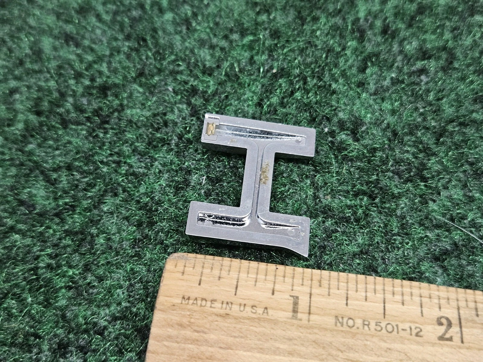 OEM "H" Chrome Individual Letter Lettering Emblem Badge Logo Nameplate 3D 7S7