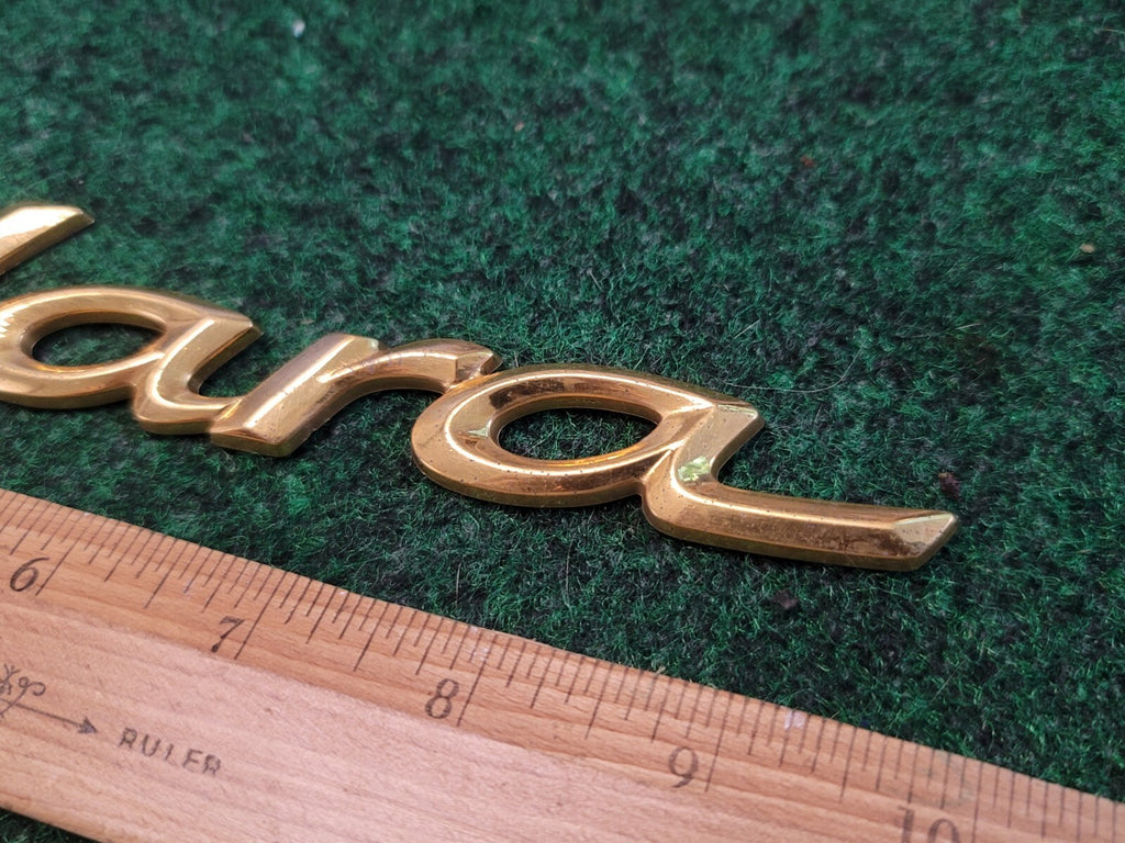 1999-2003 Toyota Solara Rear Trunk Nameplate Badge Emblem Gold 75442-06030 1M1