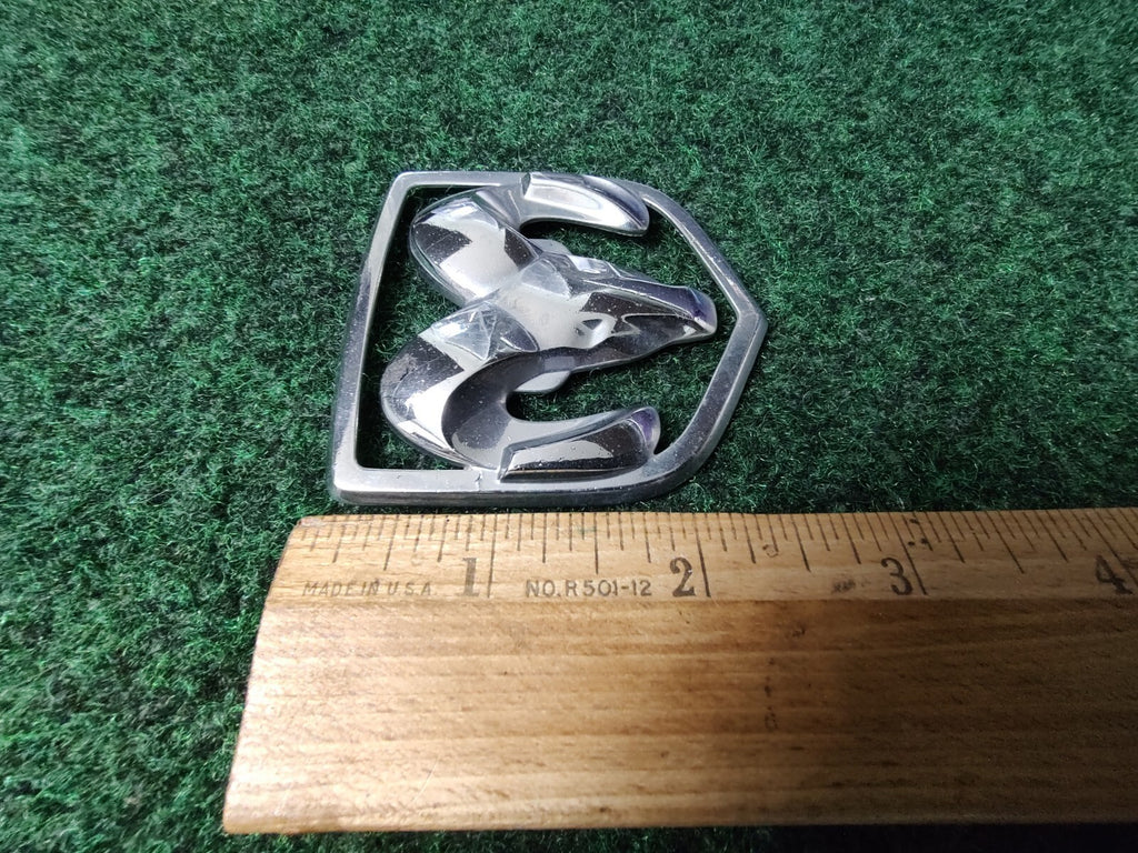Dodge Front Grille Emblem Logo Badg OEM Name Plate Name See Measurements 6S6