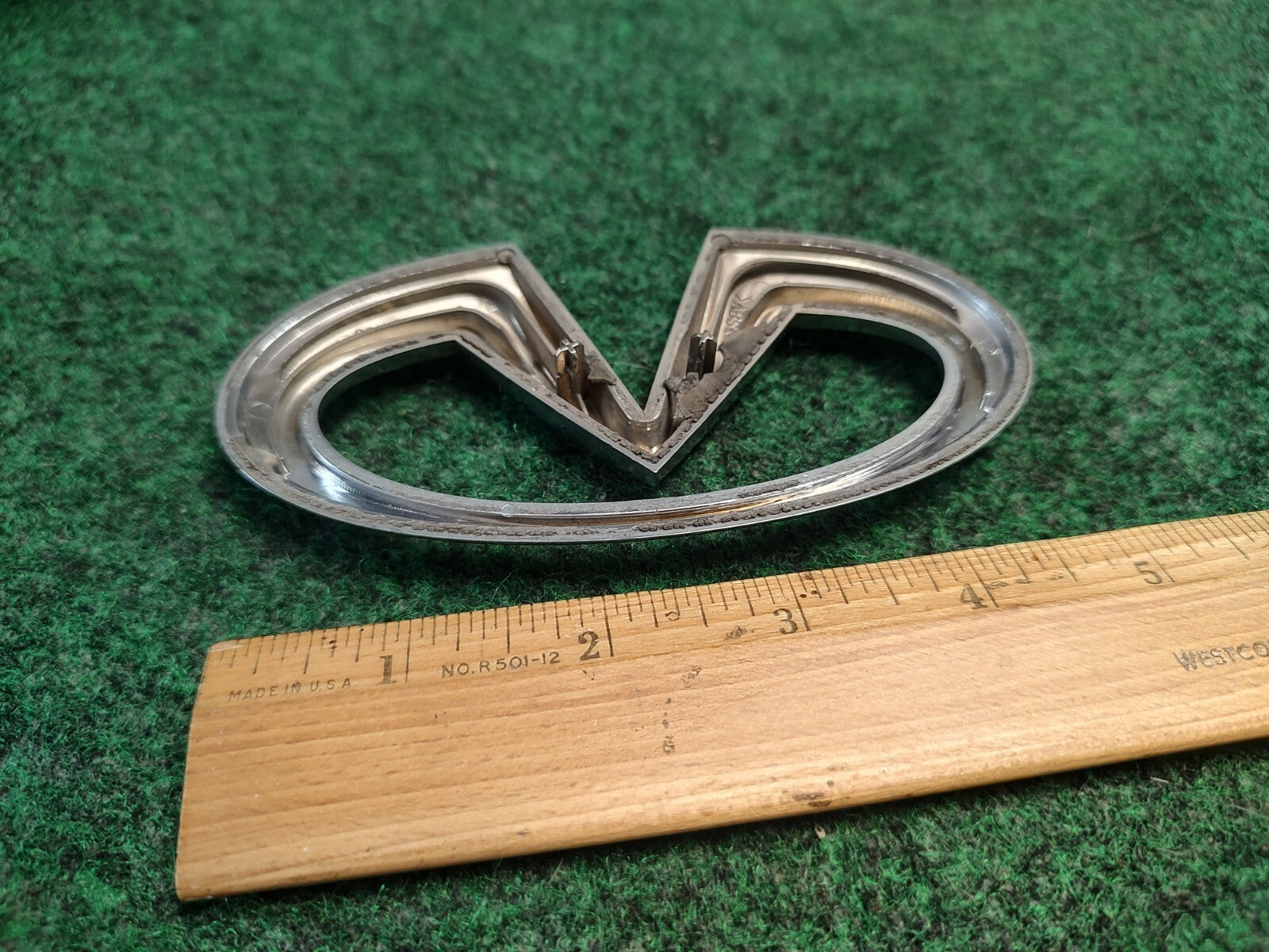 2006 2007 2008 INFINITI M35 M45 REAR TRUNK CHROME EMBLEM BADGE 84890 EH100 3S2