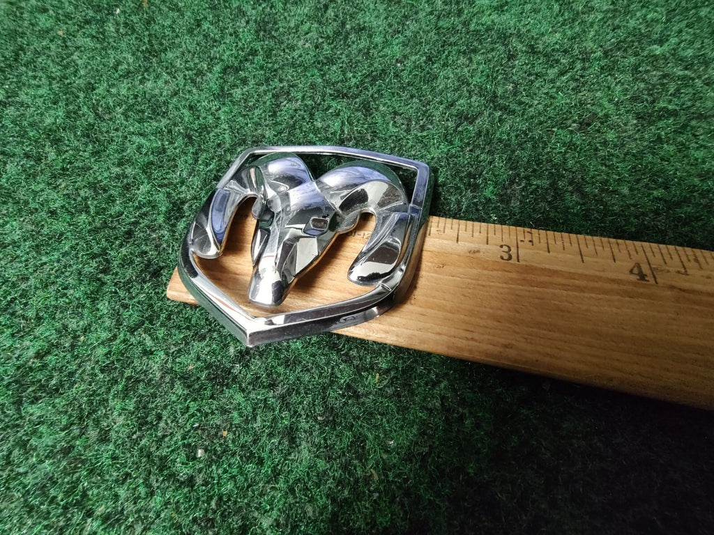 Dodge Front Grille Emblem Logo Badge Name Plate OEM See Measurements 7S2