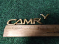 02 03 04 05 06 Toyota Camry Emblem Badge Letters Logo Trunk Rear Gold OEM 4S4