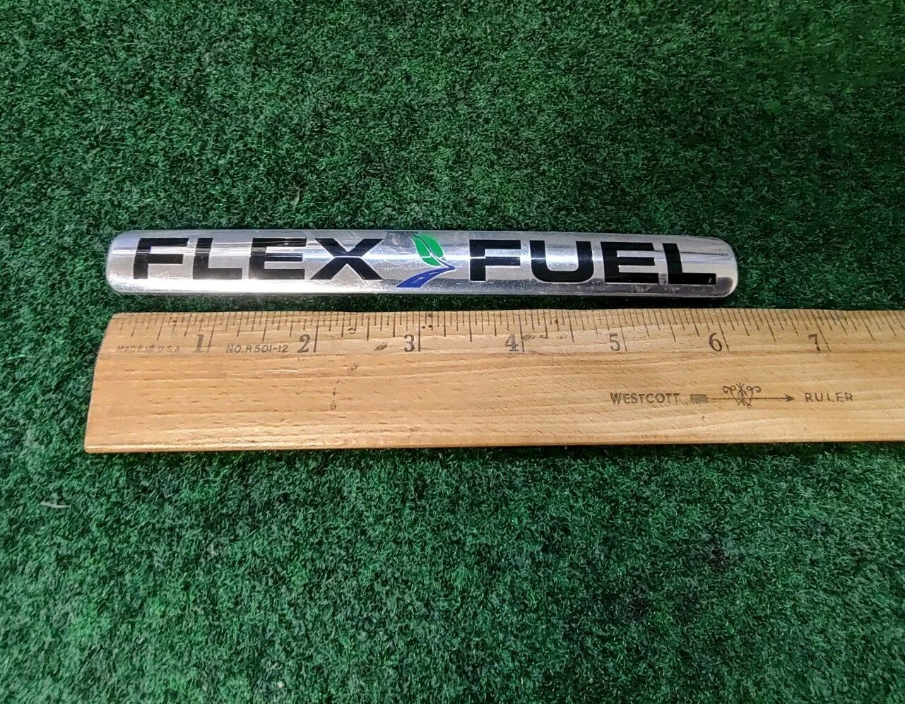 FORD FUSION FOCUS F-150 FLEX FUEL REAR TRUNK LID EMBLEM LOGO BADGE SIGN 9L7