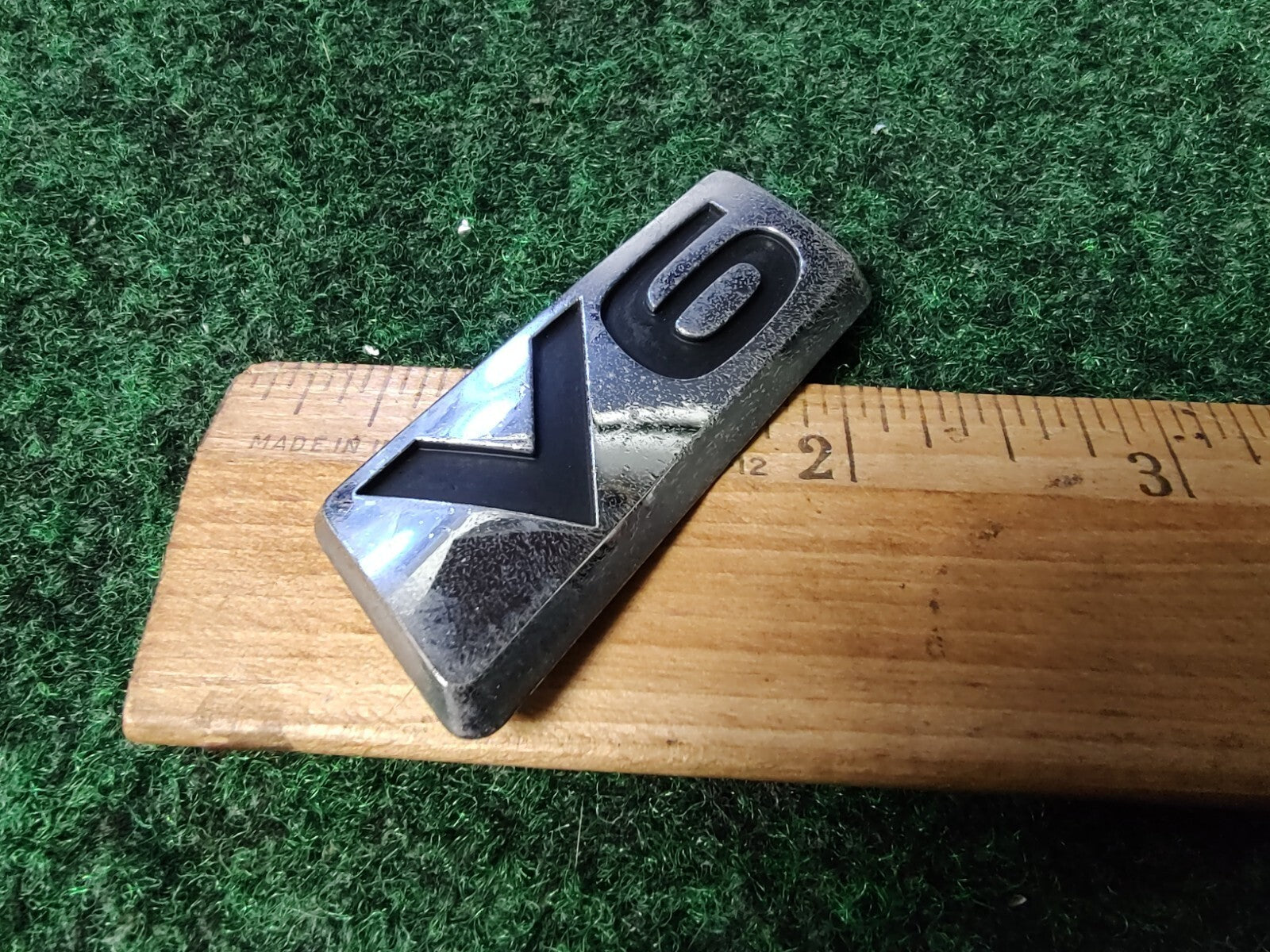 Honda V6 Emblem Logo Badge Symbol Rear Tailgate Trunk 3S6