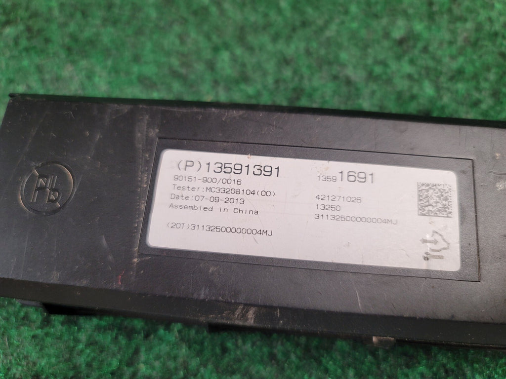 2013-2014 Cadillac XTS - HVAC HEATER AC CLIMATE CONTROL MODULE OEM 13591691 2M6