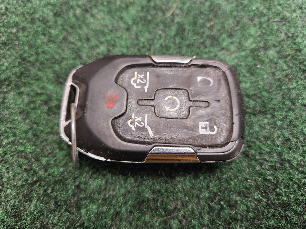 OEM GMC HYQ1AA Key Fob with 6 Buttons KeyFob Keless Entry Used Key Is Cut 7S5